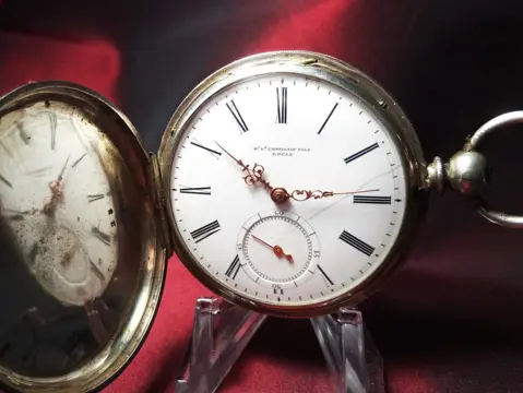 Baume - Chatelain Fils - Silver Savonette - Heren - 1850-1900