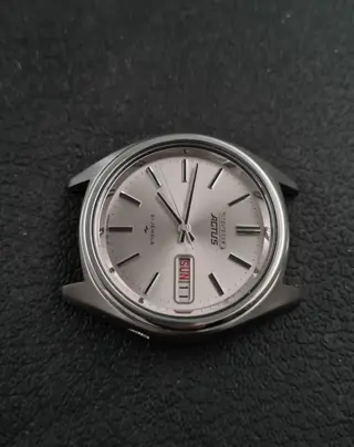 Seiko - "NO RESERVE PRICE" 5 ACTUS Silver Style Hi-Beat - 7019-7060 - Heren - 1970-1979