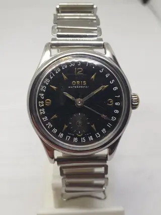 Oris - Pointer Date with GF Cord - cal. 704 - Unisex - 1950-1959