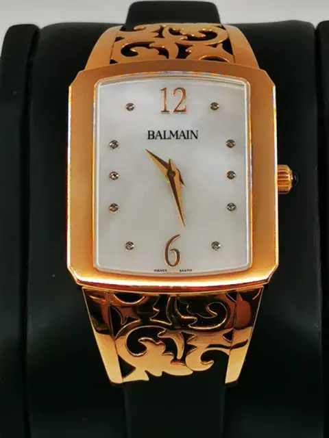 Balmain - Rose gold plated with diamonds index - B34993284 - Dames - 2011-heden