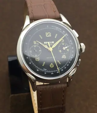 Novelia Chronographe - JUMBO-Cal.Venus 188 - Heren - 1950-1959