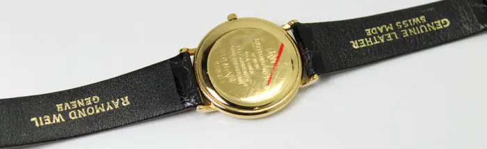 Raymond Weil - Swiss Made 18kt Gold Plated - 9124 Diamond - Dames - 2000-2010