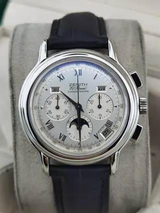 Zenith - El Primero Chronomaster Moonphase - 01.0240.410 - Heren - 2000-2010