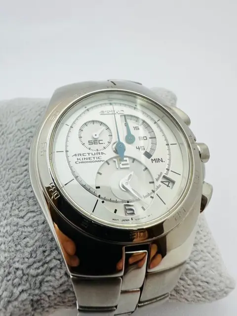 Seiko - Arctura Kinetic Chronograph - 425834 - Heren - 2000-2010