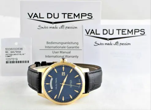 Val Du Temps - Luzern Day Date - Swiss Automatic Sellita SW240 - Ref. No: VDT-020-240-01 - Heren - 2022