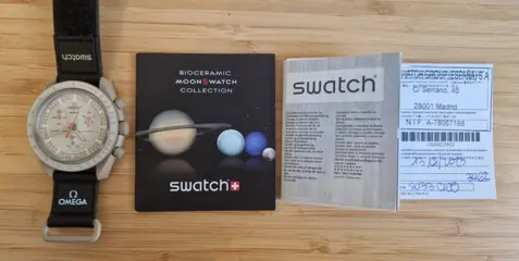 Swatch - Omega Speedmaster Moonswatch - Mission on Jupiter - SO33C100 - Unisex - 2023