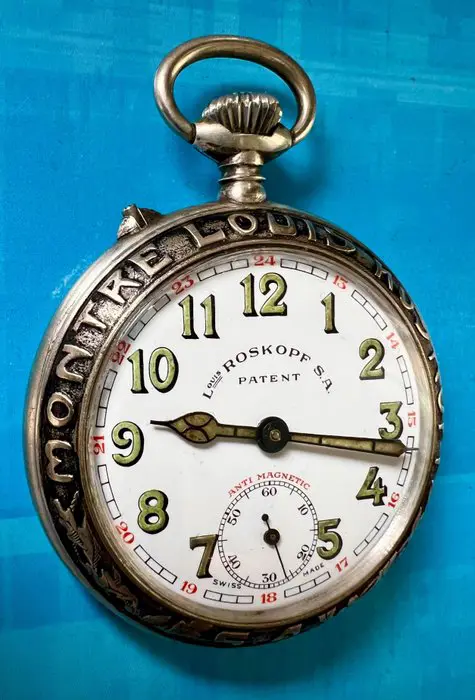 Roskopf - Louis roskopf chemin de fer modèle junior - pocket watch NO RESERVE PRICE - Unisex - 1901-1949