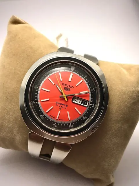 Seiko - Sports Orange Jumbo - 6119-6400 - Heren - 1970-1979