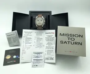Swatch - Omega x Swatch - Moonswatch Mission to Saturn - SO33T100 - Unisex - 2011-heden