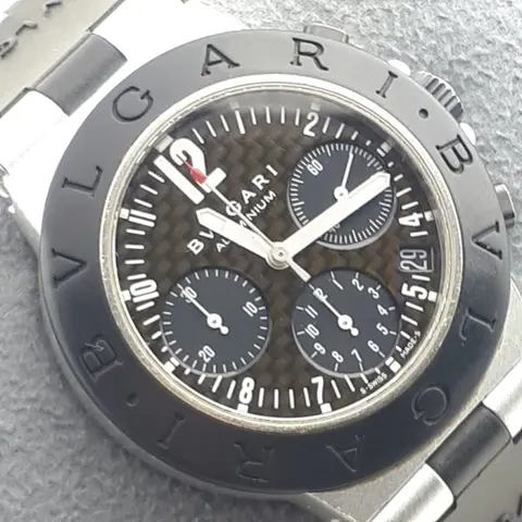 Bvlgari - Diagona Chronograph - AC 38 TA - Heren - 2000-2010