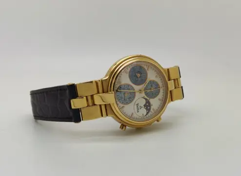 Wyler Vetta - Wyler Vetta Sintesi - 18K Perpetual Calendar Chronograph - NOS Full Set - Heren - 2000-2010