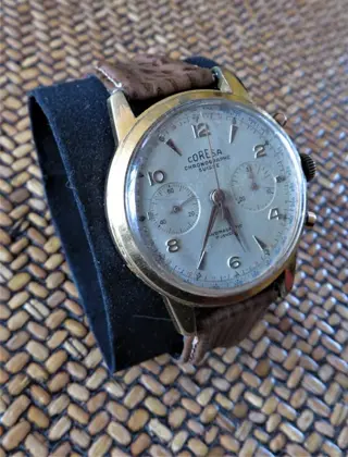 Coresa - Chronograph Suisse - "NO RESERVE PRICE" - Heren - 1950-1959