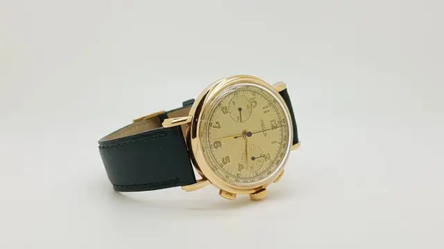 Jaeger-LeCoultre - 18k Rose Gold Chronograph - Heren - 1950-1959