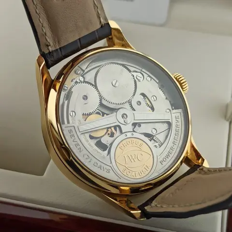IWC - Portuguese Automatic 18k Gold Seven Days - IW500101 - Heren - 2011-heden