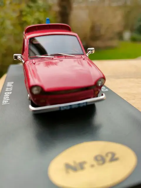 QSP Models - 1:43 - Daf 33 bestel busje Brandweer - limited edition van slechts 150 stuks!