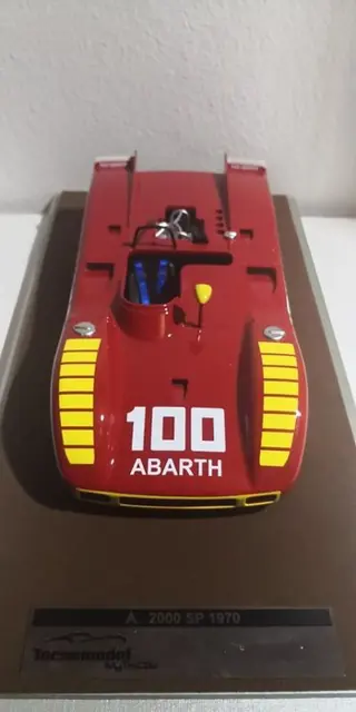 Tecnomodel - 1:18 - Abarth 2000SP GP Enna '70 #100 Merzario limited 70pcs *NO RESERVE* - TM18-59C