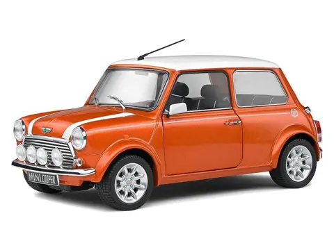Solido - 1:18 - Mini Cooper Sport 1998 - Volcano Orange