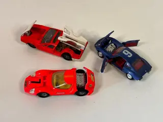 Dinky Toys - 1:43 - Alfa Romeo OSI Scarabeo 46371/68, De Tomaso Mangusta 187, Opel GT 1900 1421