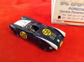 B.B.R. Automodelli - serie Leader -- made in Italy - 1:43 - ref. #LK16B Porsche 550A Spyder 1500cc 12° Carrera Pan Am 1954 #58 Segura/Linge - fabriek gebouwd door BBR