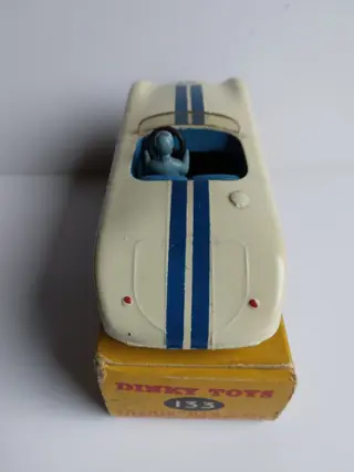 Dinky Toys - 1:48 - No.133 Cunningham - Zeldzaam blauw interieur