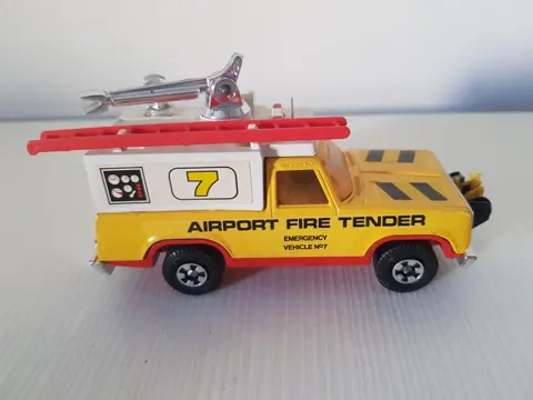 Matchbox - Plymouth Trail Duster Fire Tender, Doctor's Emergency Car, Ambulance, Mercury Police Car/ - 350SL Mercedes, K-9/K-62/K-49/K-23/K-61 SuperKing