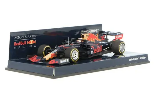 Minichamps - 1:43 - Aston Martin Red Bull Racing RB16 #33 Winner Abu Dhabi GP 2020 - Limited Edition of 852 pcs.