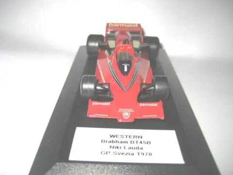 Western Models Ltd - 1:43 - F.1 Brabham BT46B Alfa Fan Niki Lauda GP Svezia1978 - Gemonteerde kit