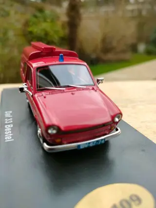 QSP Models - 1:43 - Daf 33 bestel,brandweer - limited edition van slechts 150 stuks!