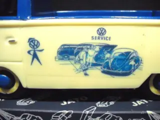 Jato - 1:24 - Volkswagen Service Pick-Up - Gemaakt in Portugal in de jaren 70
