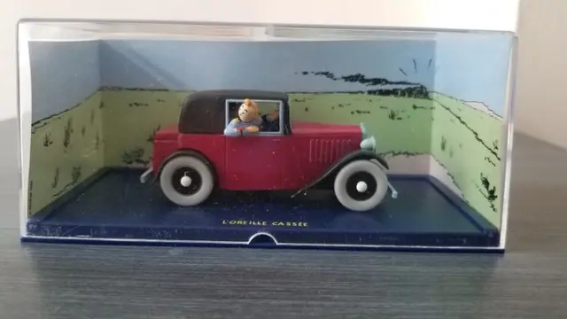 Hergé/Moulinsart - 1:43 - 6 Kuifje auto's