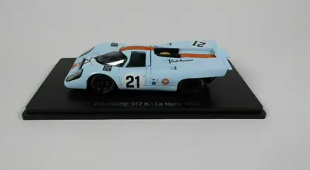 Spark/Hachette - 1:43 - Porsche 917K Gulf #21 24h LeMans 1970 - Rodriguez, Kinnunen