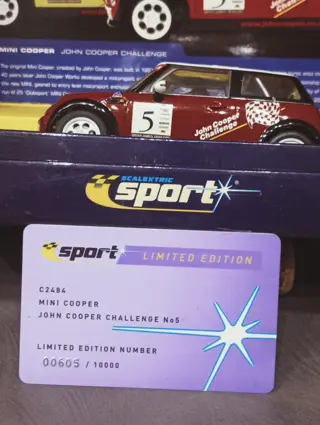 Scalextric - 1:32 - Mini Cooper John Cooper Challenge No5