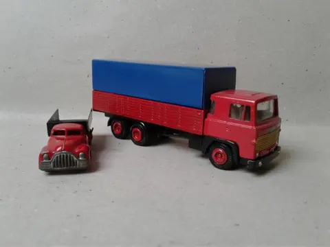 Tekno - 1:50 - scania en dodge truck