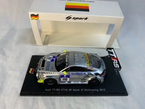 Spark - 1:43 - Audi TT-RS No.110 - 24 hours of Nüburgring 2012 - Limited 500 pcs. - Drivers: H.Schmersal - "C.Tiger" - P.Kaiser - T.Sluis
