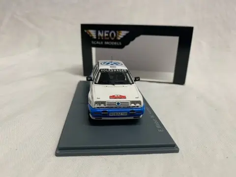 Neo Scale Models - 1:43 - Volkswagen Golf II Rallye G60 #1 - Drivers: E.Weber/M. Hiemer - German rally 1991 - Limited 576 pcs.