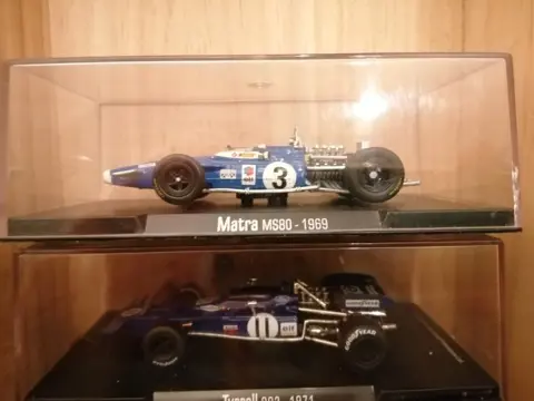 IXO-ALTAYA - 1:43 - Marta - McLaren - Tyrell - 3 F1 van 1968 - 1971