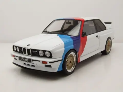 IXO - 1:18 - BMW M3 E30 M-Power Motorsport Livery - 18CMC123