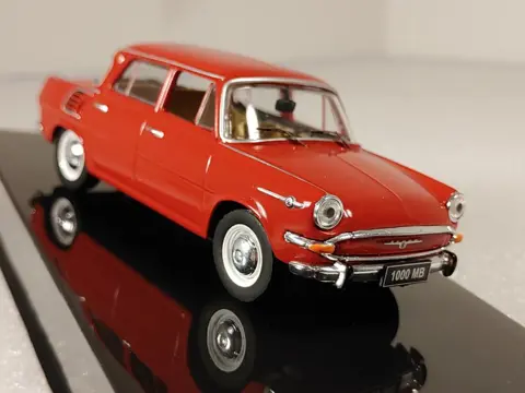 IXO - 1:43 - Skoda 1000 MB 1968 Rood