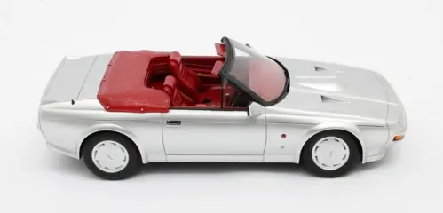 Cult Scale Models - 1:18 - Aston Martin Zagato Spyder 1987 Zilver - CML034-2