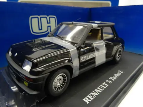Universal Hobbies - 1:18 - Renault 5 Turbo - Kleur Zwart
