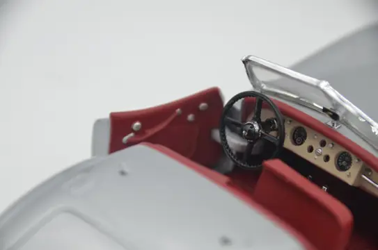 Franklin Mint - 1:24 - Jaguar XK 120 Ltd - Polystyreen & origineel karton + Papieren (x4). Als nieuw