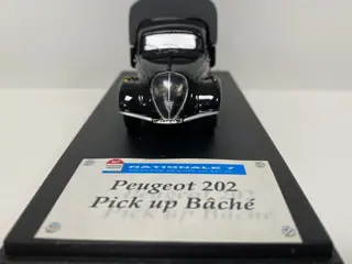 Provence Moulage - 1:43 - Peugeot 202 Pick-up Bâchée Sack Zafiropulo - Zeldzame verzamelaar wordt onvindbaar!