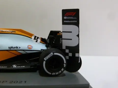 Spark - 1:43 - McLaren MCL35L Mercedes M12 EQ Power F1 Monaco GP 2021 - Art.nummer S7679