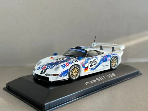 Minichamps - 1:43 - Porsche 993 GT1 (1996) - Limited Edition 1 van 8000 - Porsche Le Mans-serie