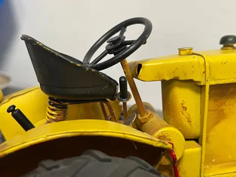 unbekant - 1:8 - XXL großes vintage traktor metall modell