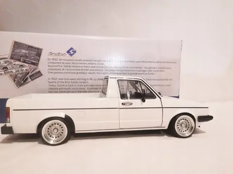 Solido - 1:18 - Volkswagen Caddy Pickup - BBS-afstemming