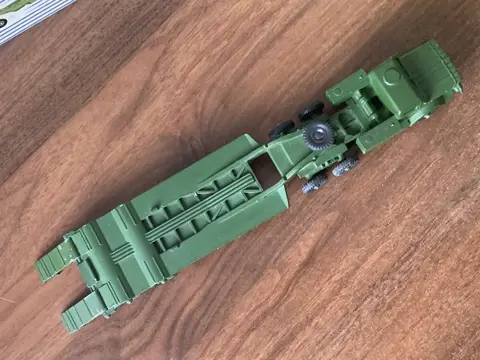 Dinky Supertoys - 1:48 - ref. 651 Centurion Tank & ref. 660 Tank Transporter