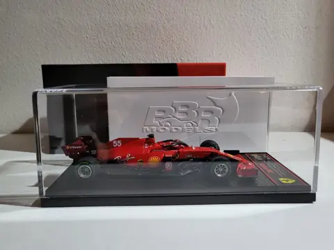 BBR - 1:43 - Ferrari F1 SF21 GP Made in Italy Sainz rain - BBRC260BRAIN