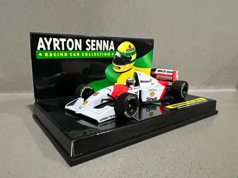 Minichamps - 1:43 - Ayrton Senna Collection McLaren Mp4/8 Ford V8 1993 - Oplage 43 nr. 8