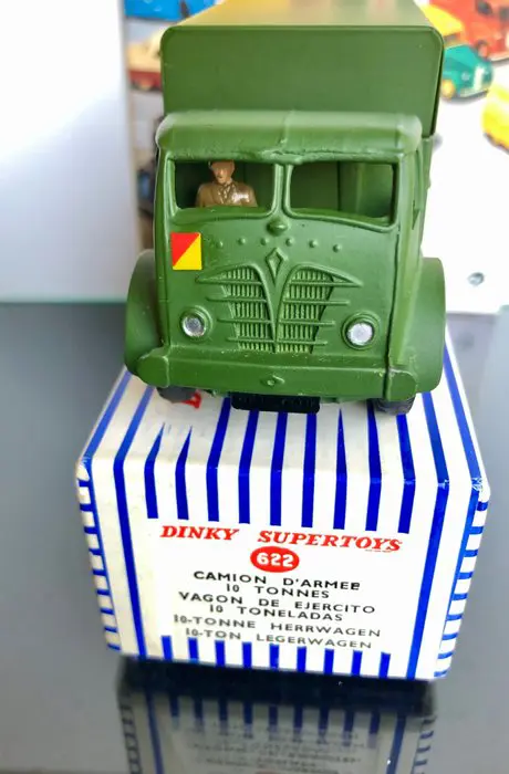 Dinky Toys - 1:43 - No .622 10 Ton Army Truck - Mint in Box
